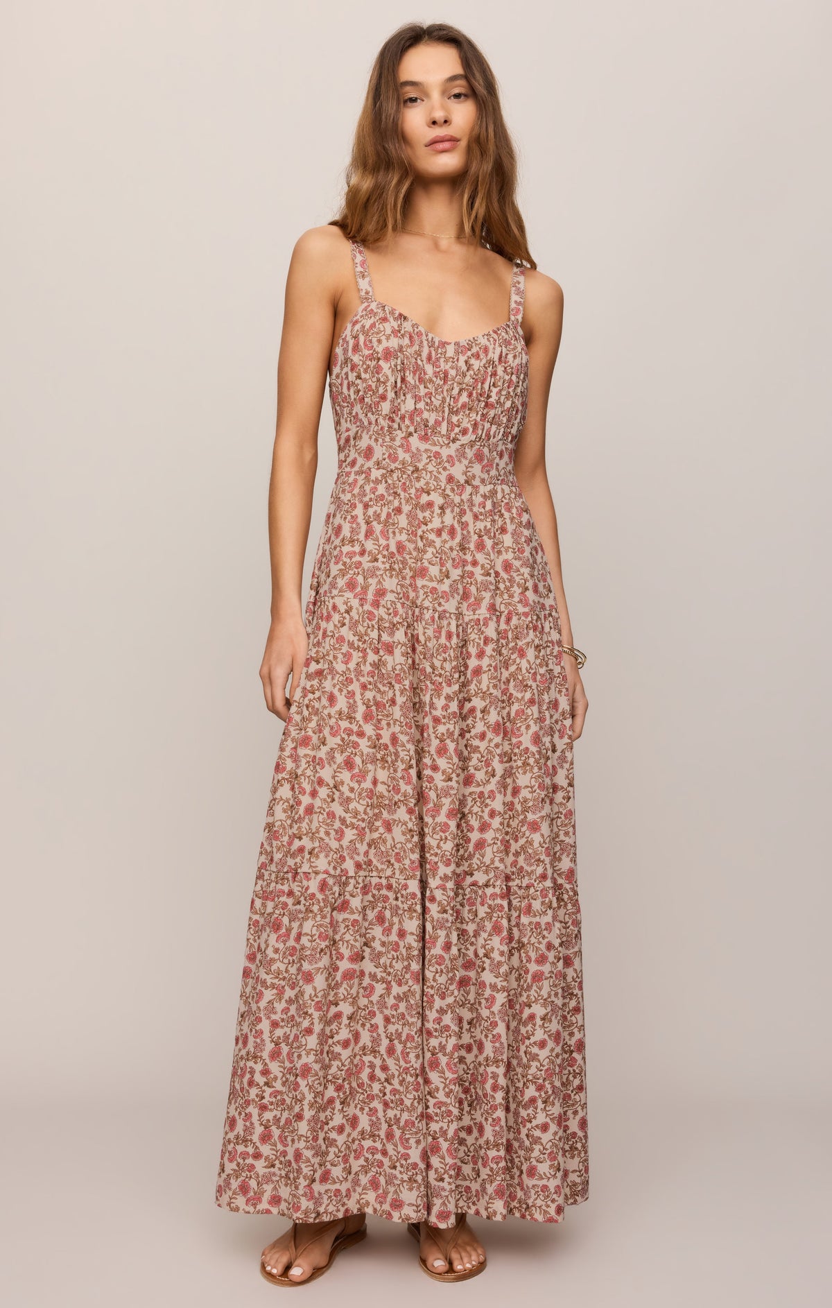 Mindy Floral Maxi Dress