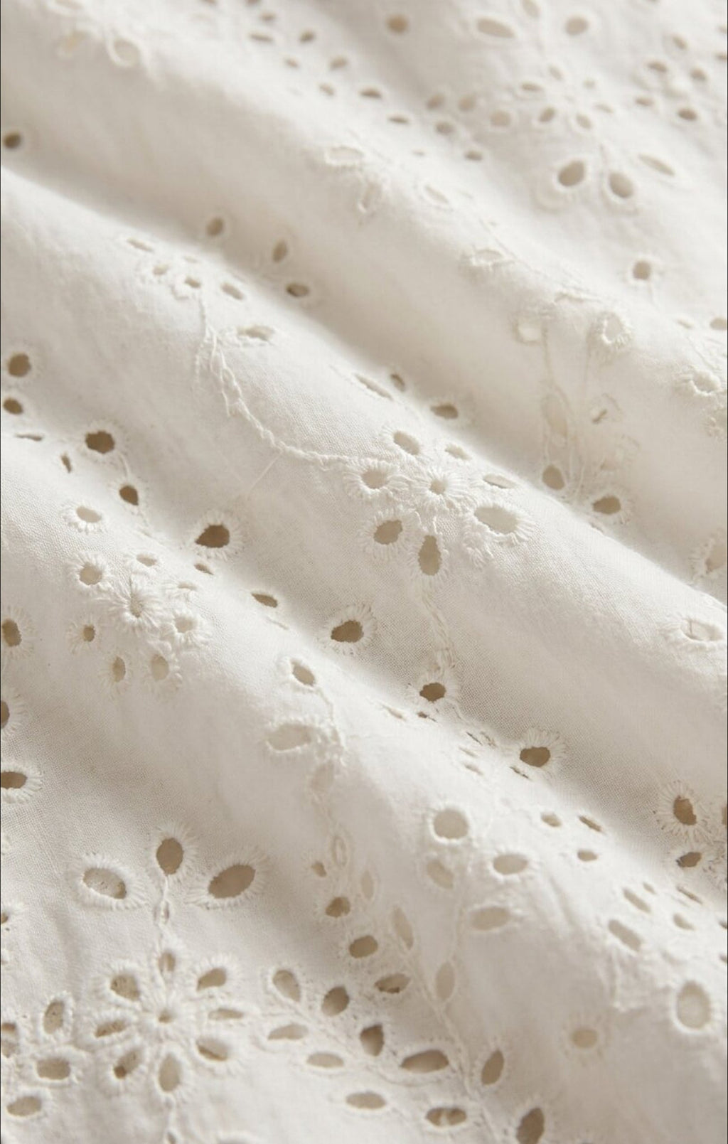 Emrie Eyelet Cropped Top