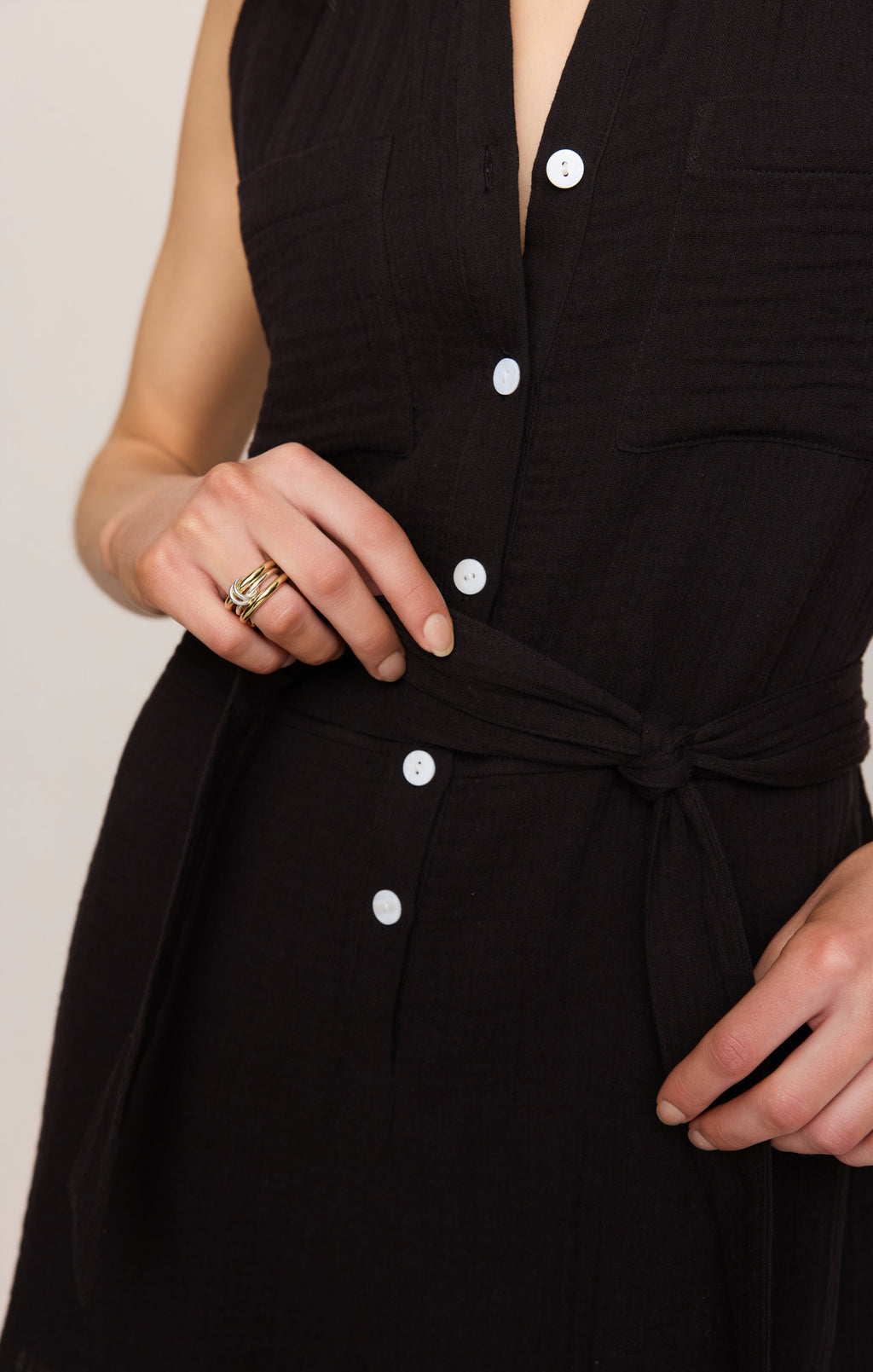 New Light Airy Gauze Romper