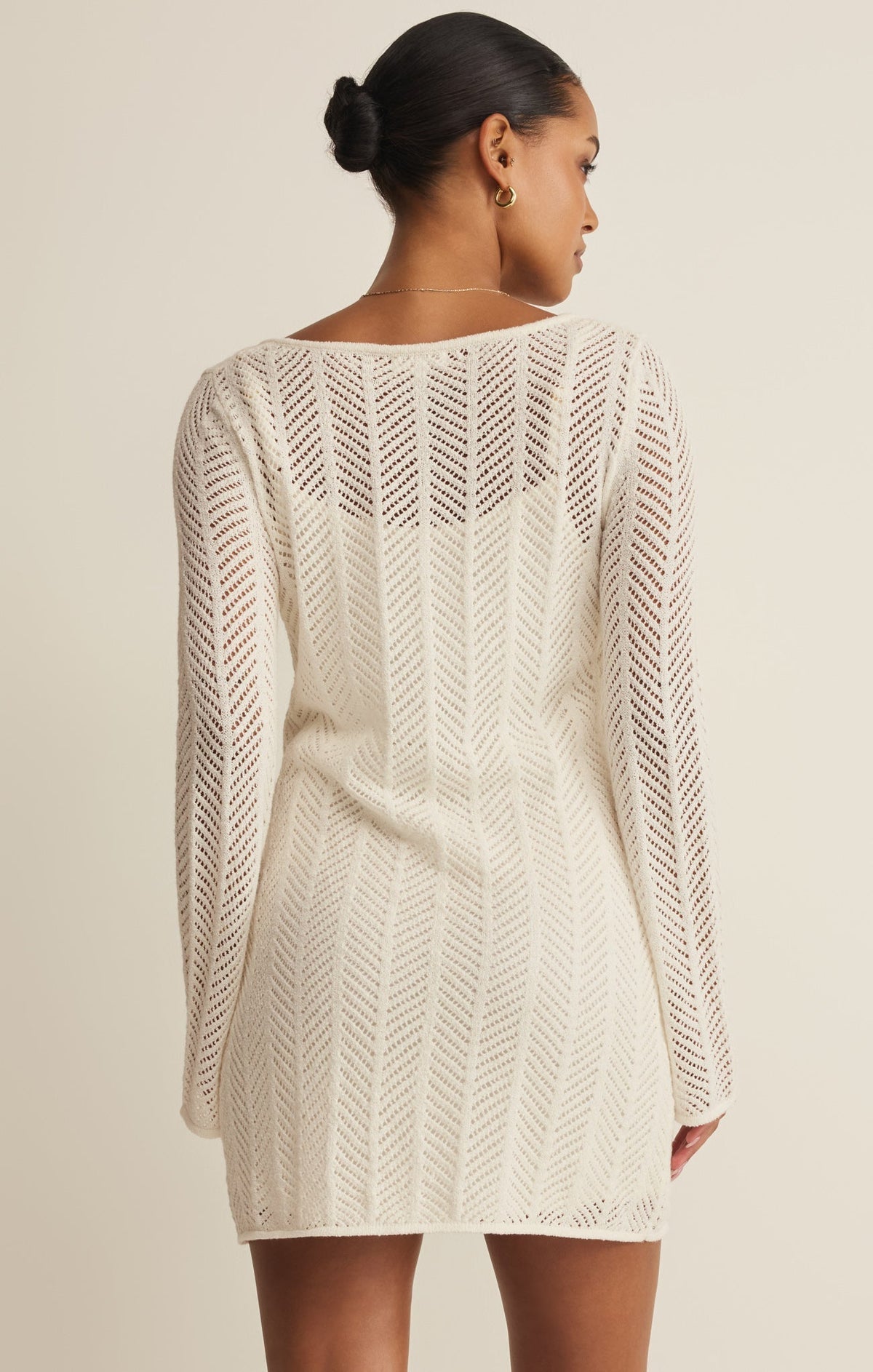 Falling Waters Crochet Dress