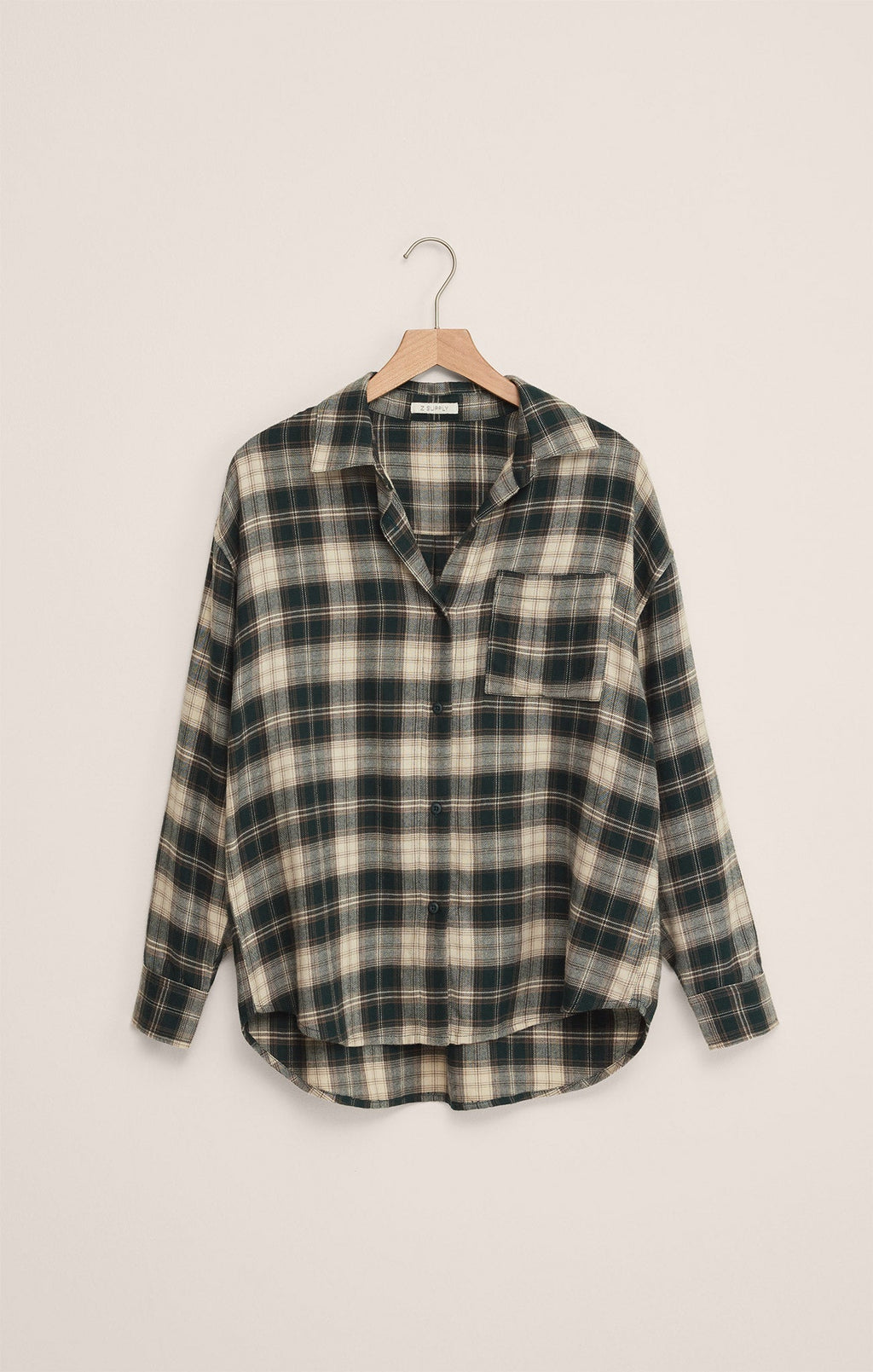 River Plaid Button Up