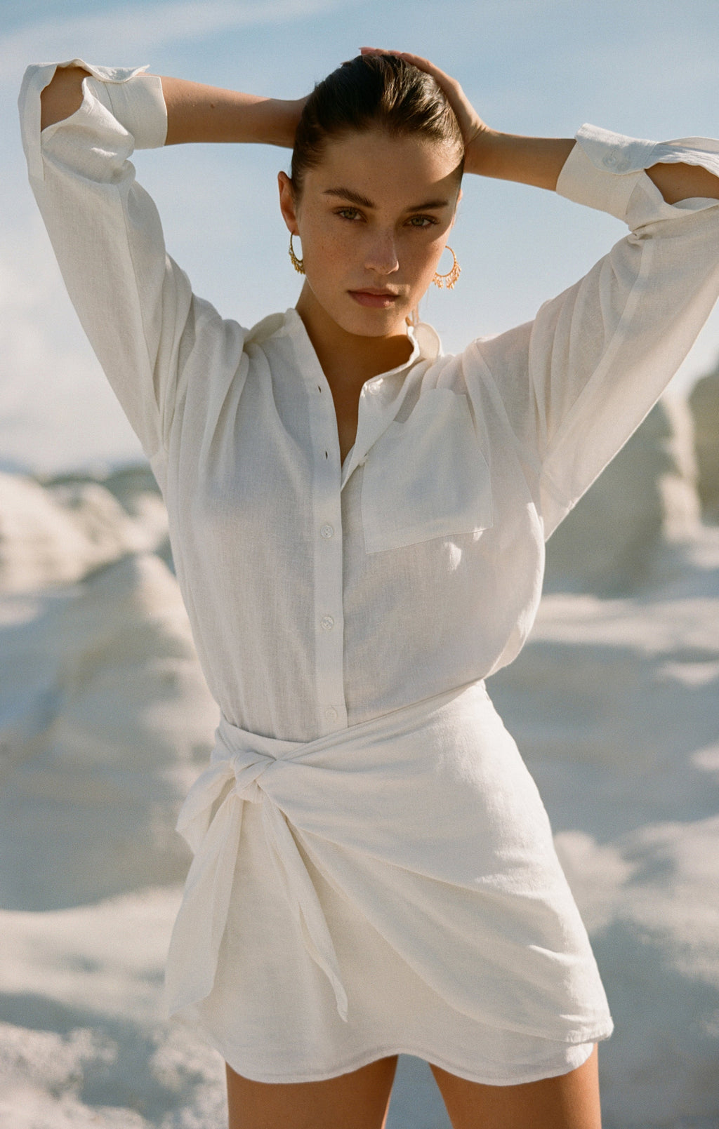 Lorna Linen Mini Skirt