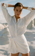 Lorna Linen Mini Skirt