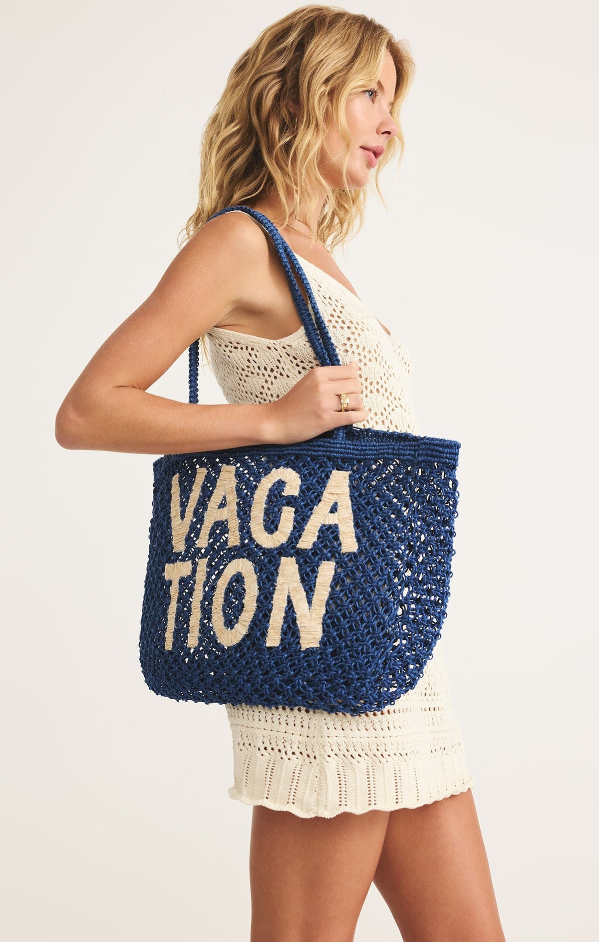 Woven Jute Tote Bag