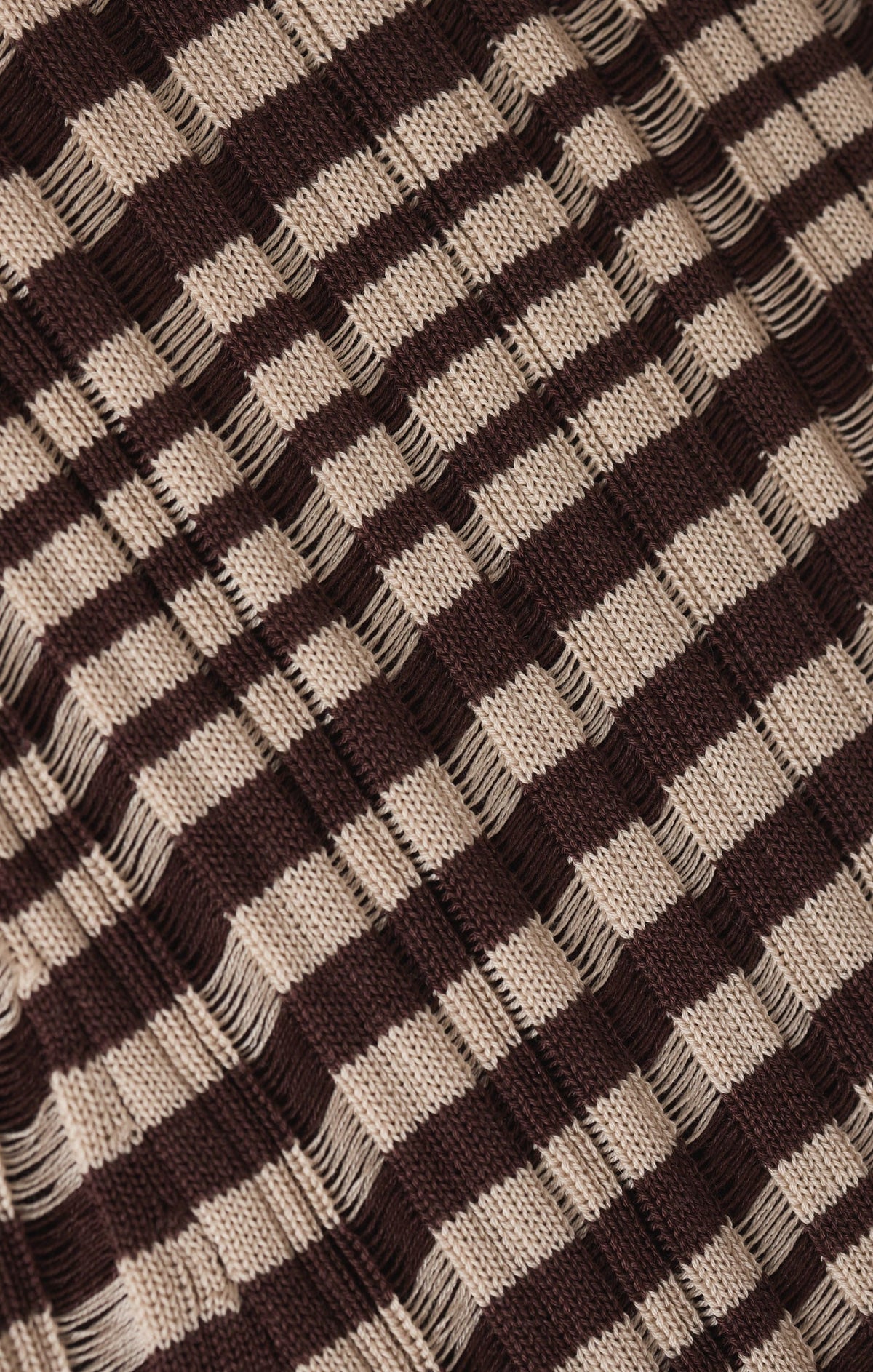 Rosetta Striped Rib Midi Dress