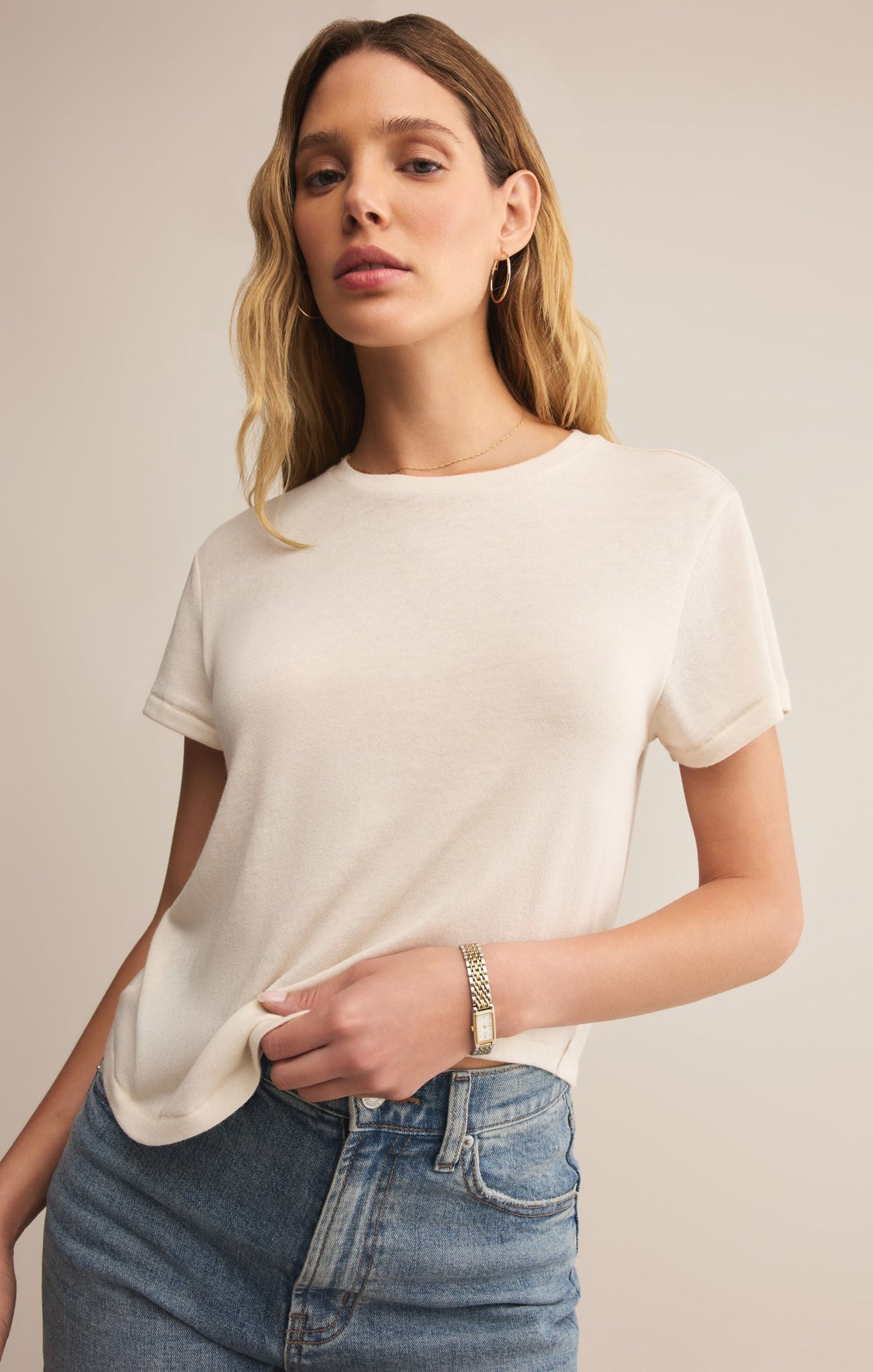 Tourist Airy Knit Jersey Tee