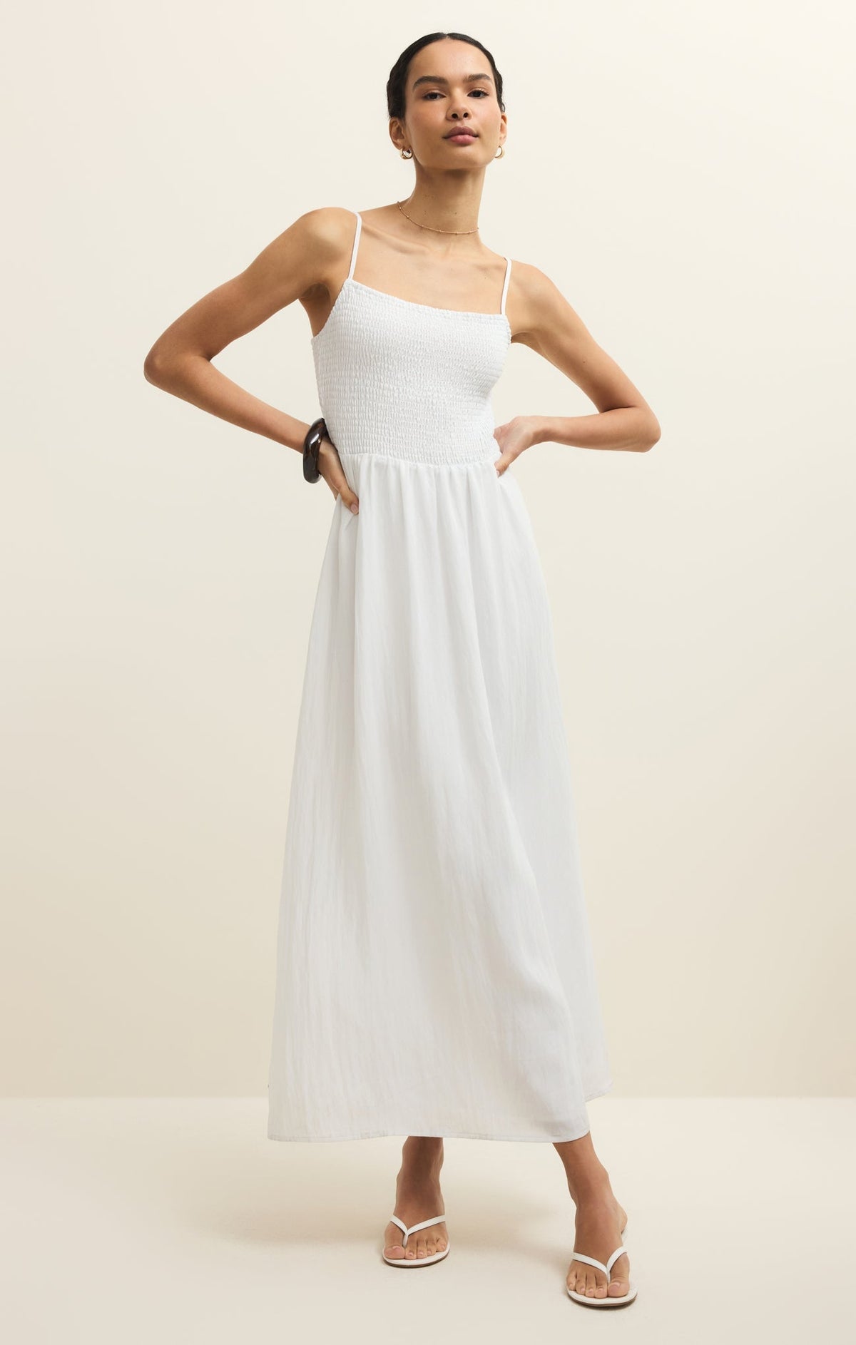 Bayside Airy Gauze Maxi Dress