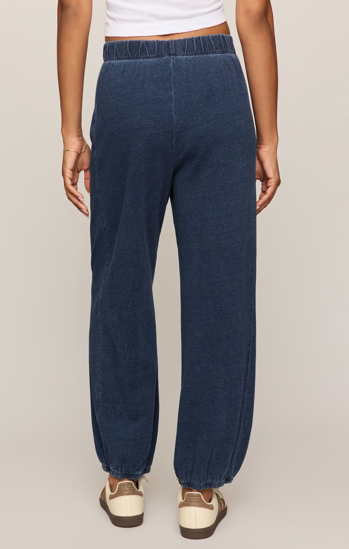 Janie Knit Denim Jogger