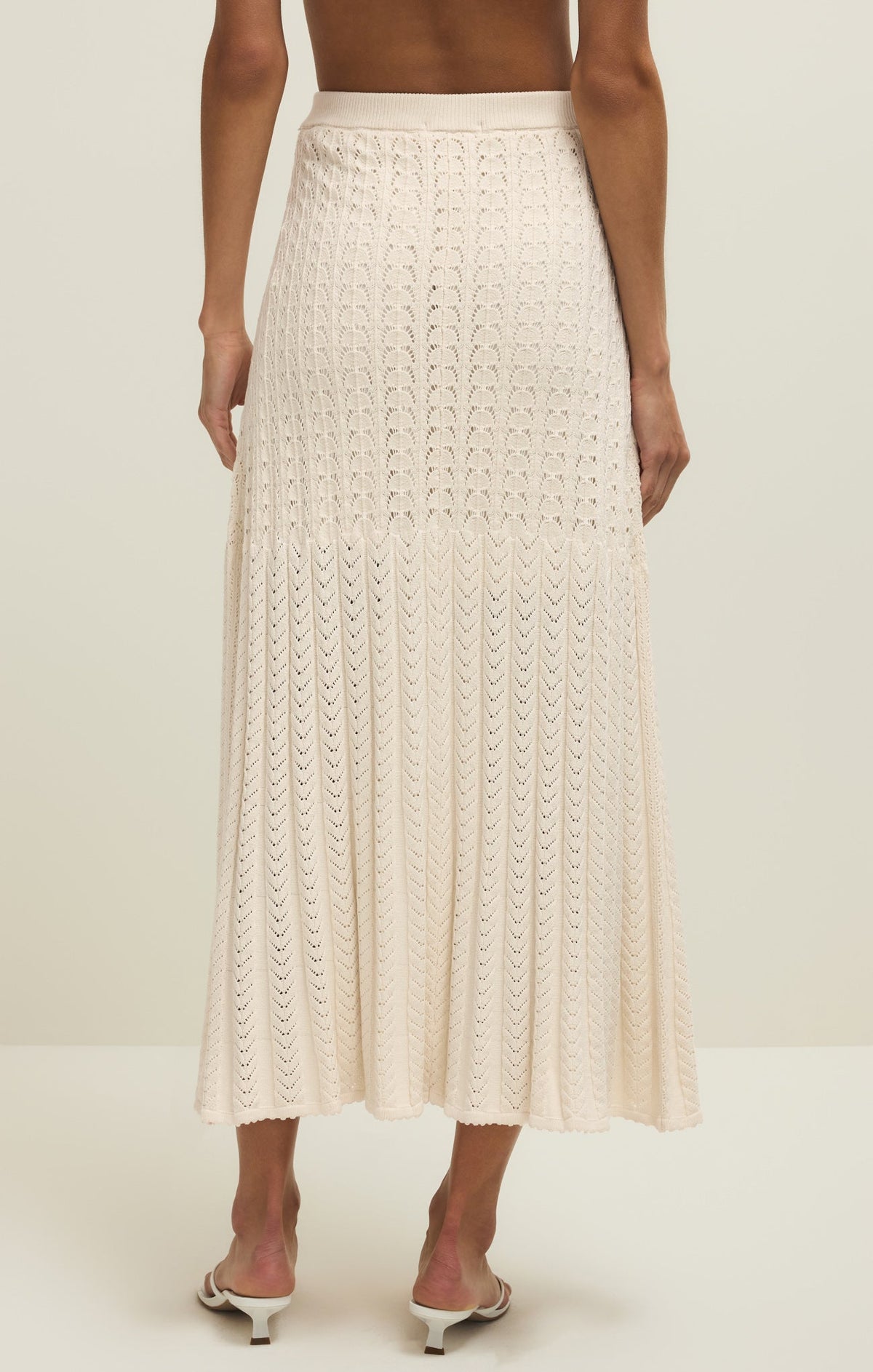 Lexa Crochet Sweater Maxi Skirt
