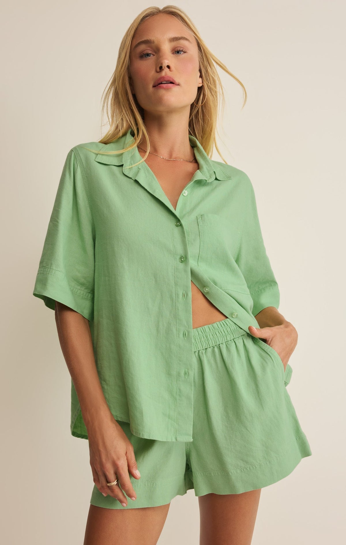 Expedition Linen Button Up