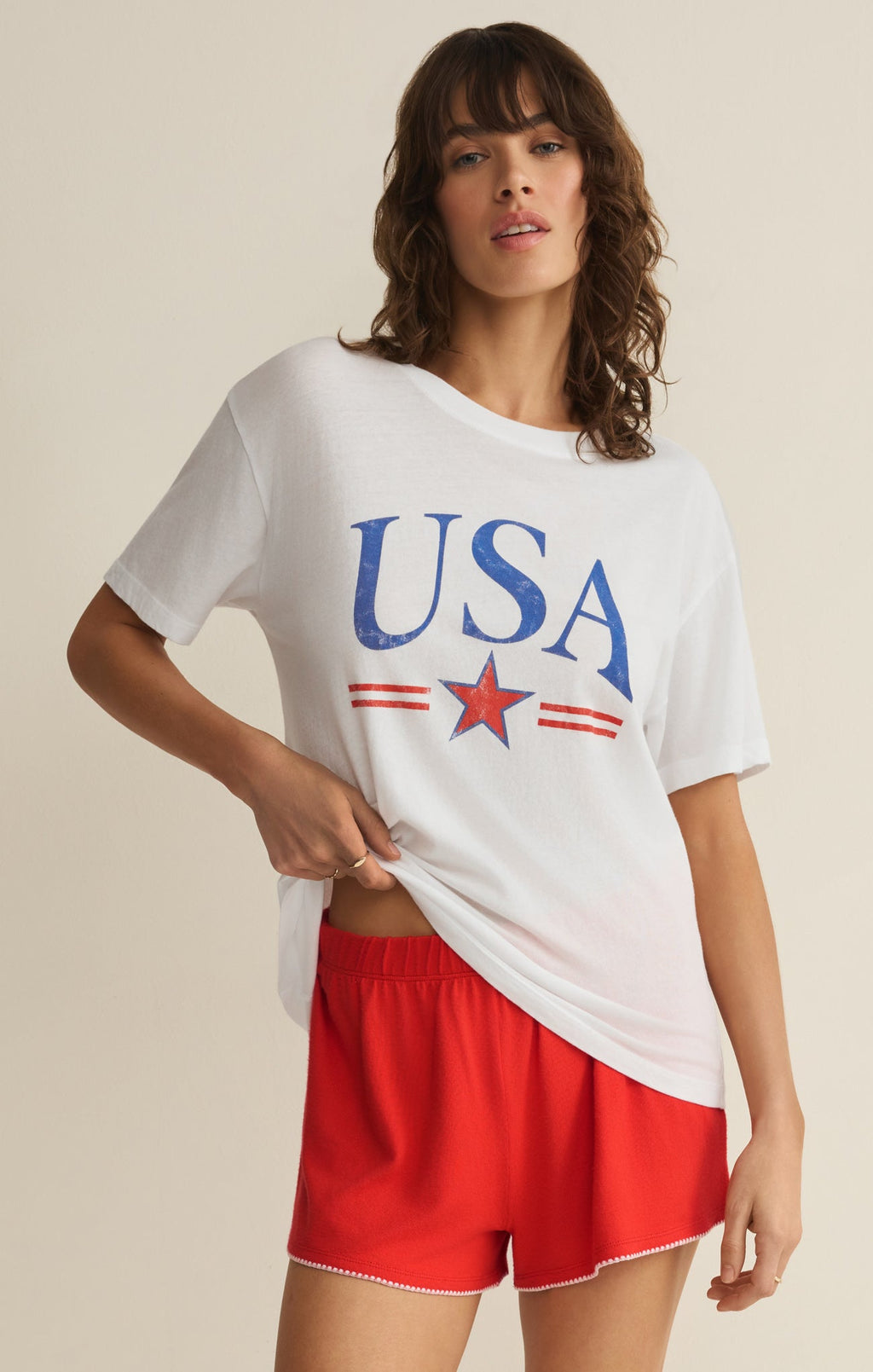 USA Star Boyfriend Tee