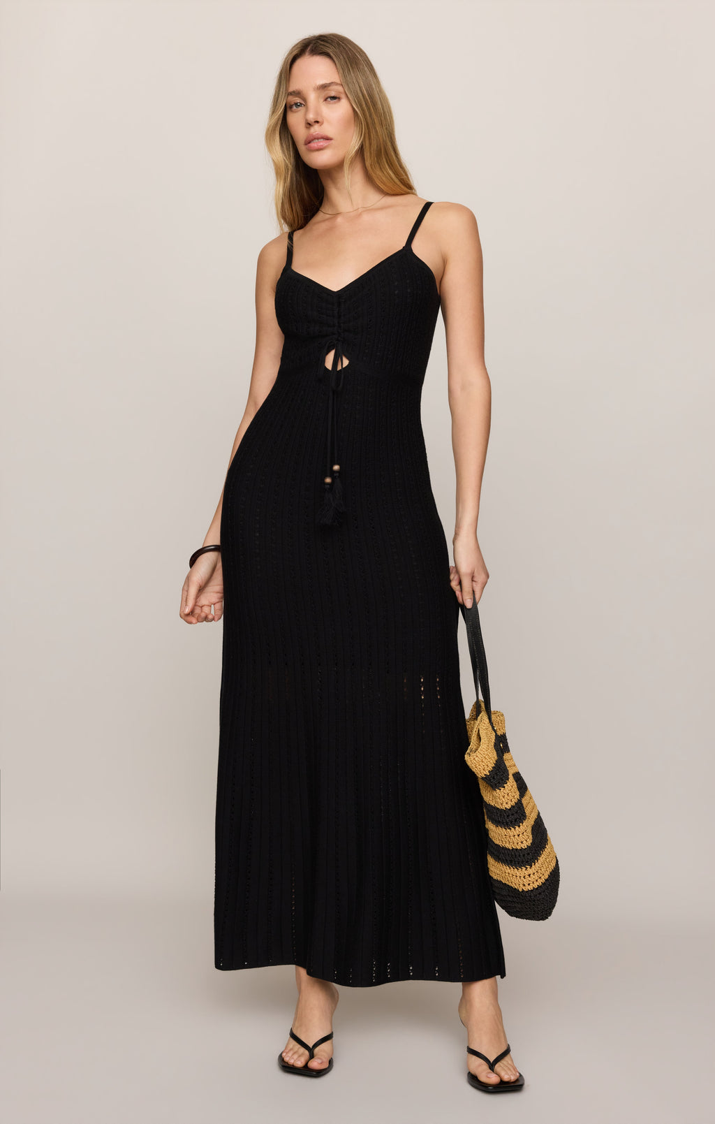 Sunda Crochet Maxi Dress