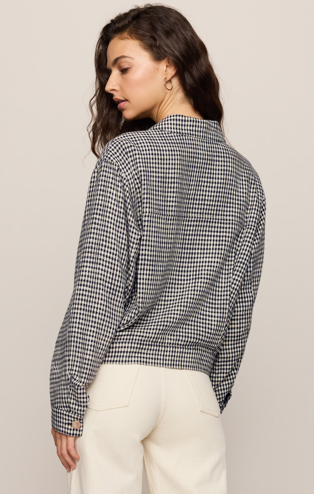 Monroe Gingham Jacket