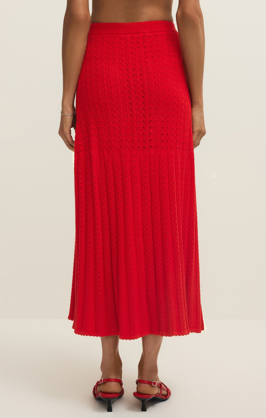 Lexa Crochet Sweater Maxi Skirt