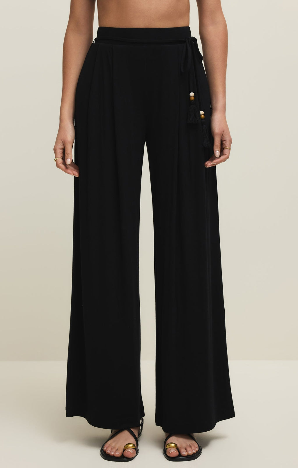 Lydia Wide Leg Stretch Pant