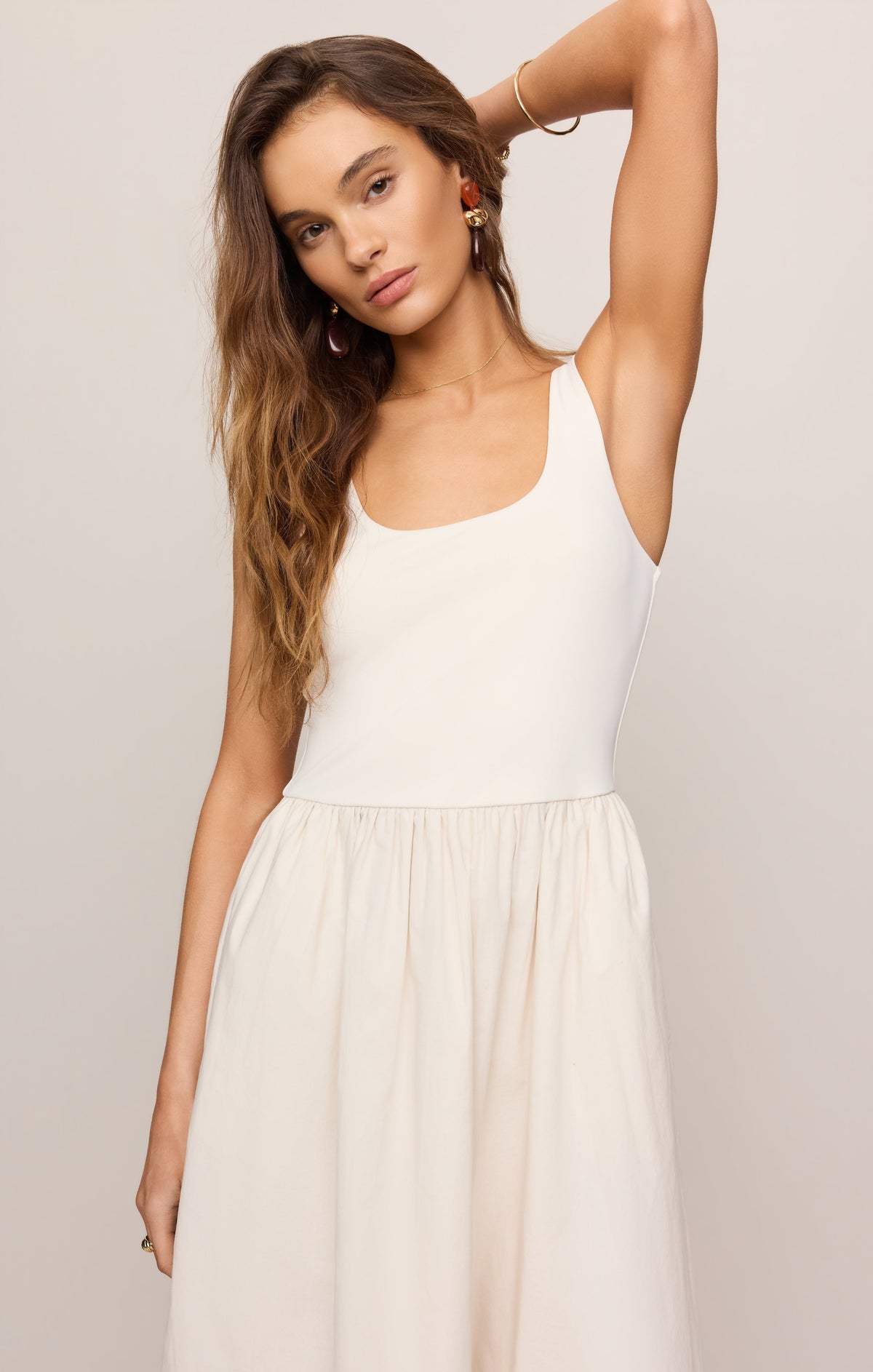 Johanna Sleeveless Midi Dress