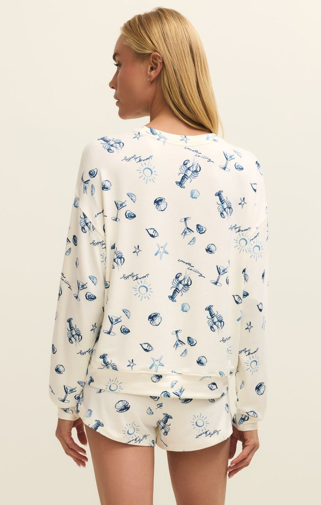 Lost At Sea Long Sleeve Top
