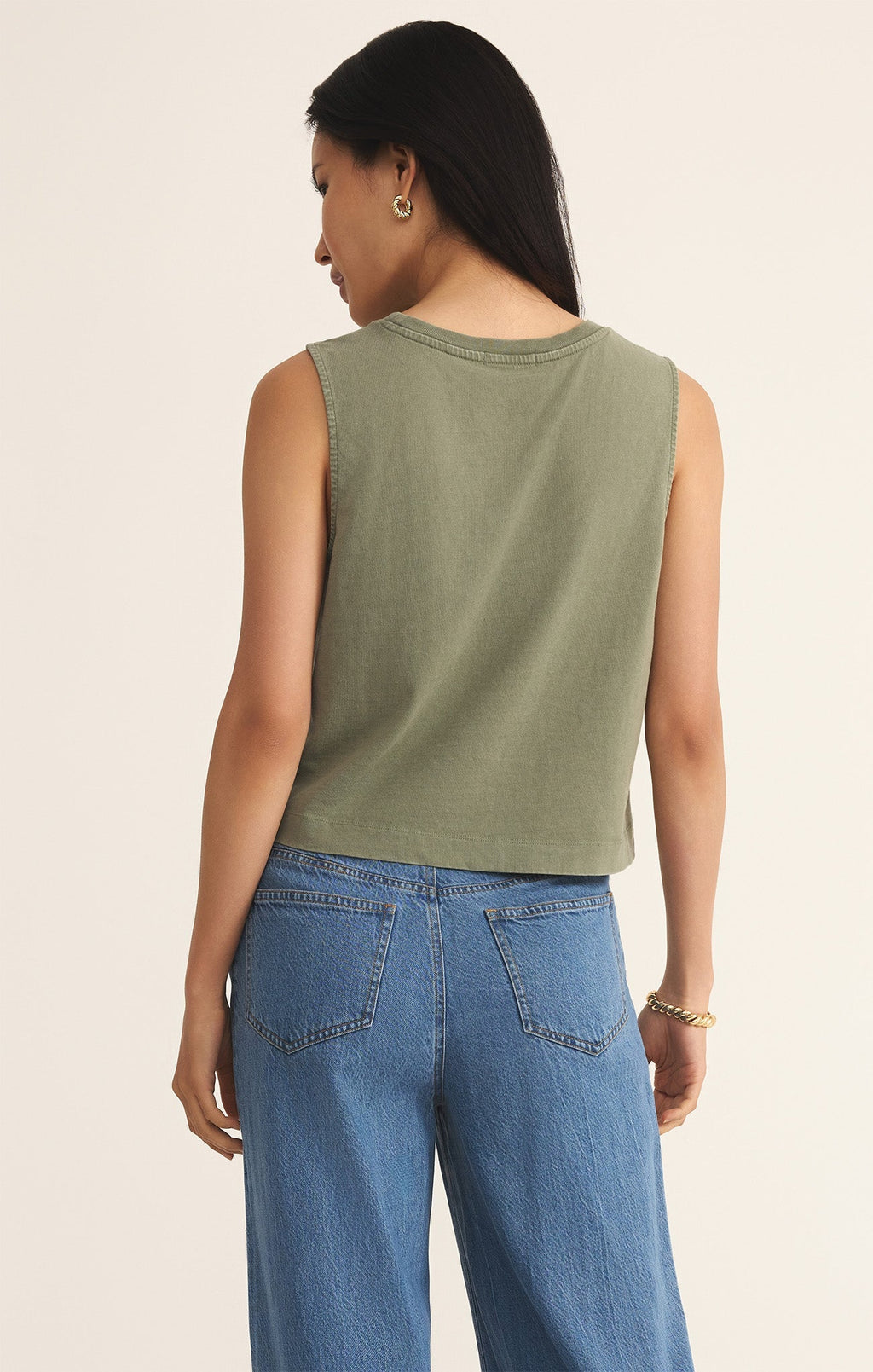 Sloane Cotton Jersey Tank