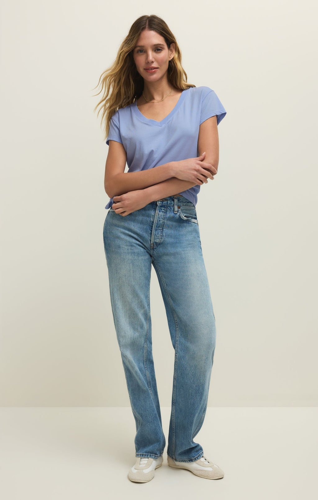 Modern Jersey V-Neck Tee