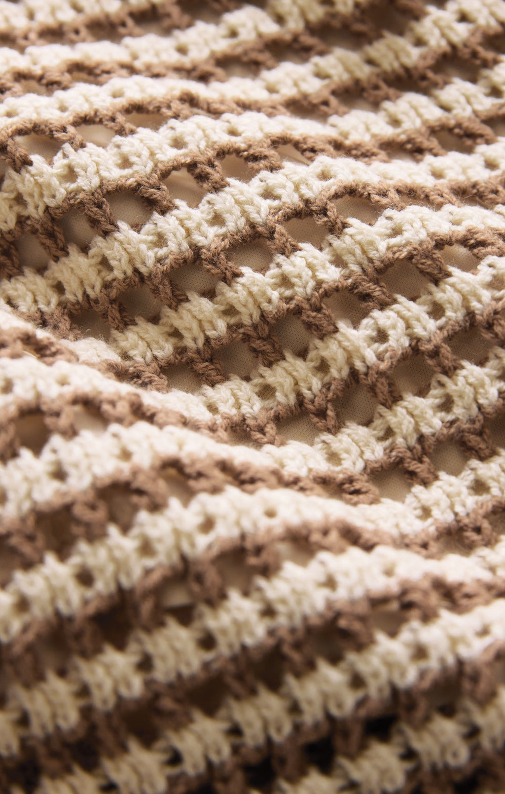 Kylo Striped Crochet Sweater