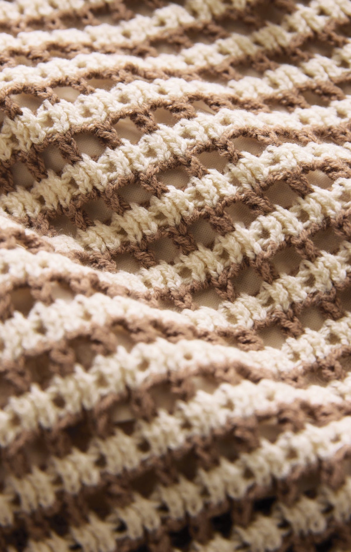 Kylo Striped Crochet Sweater