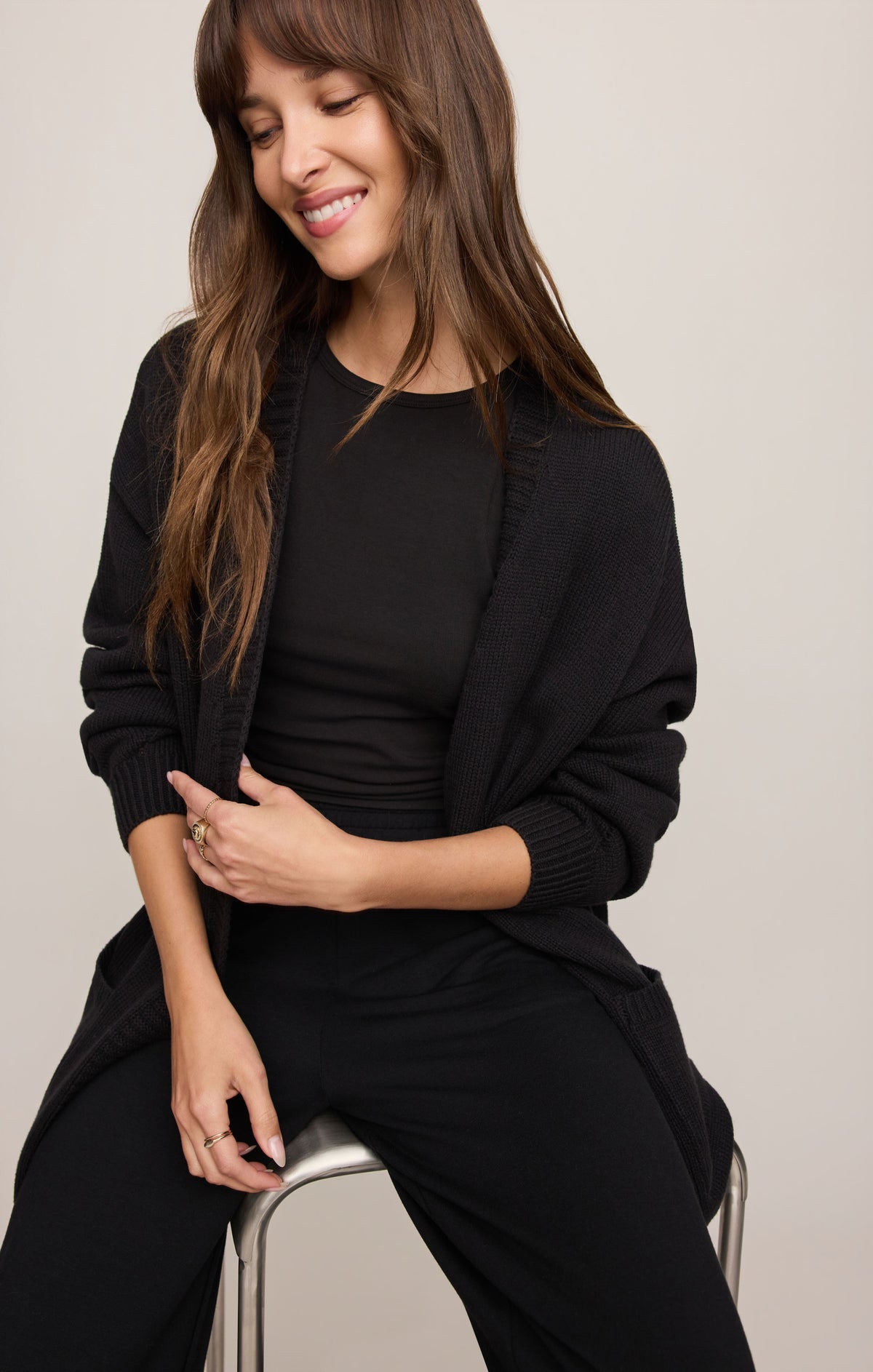 Sanborn Open Cardigan