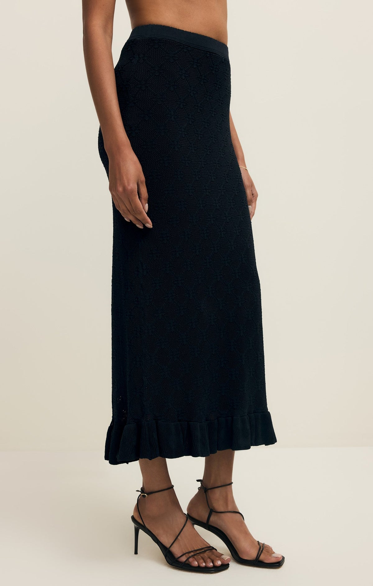 Ramona Jacquard Sweater Midi Skirt