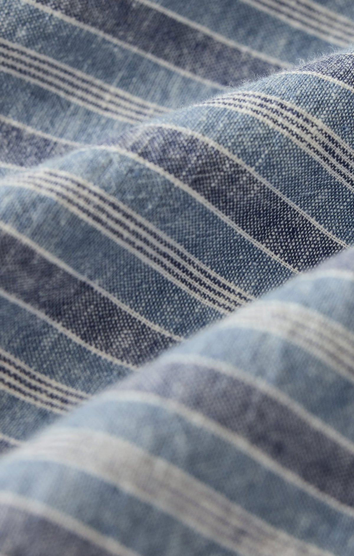 The Perfect Striped Linen Button Up