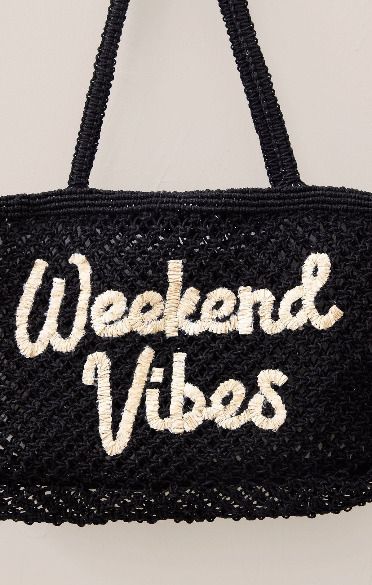 Woven Jute Tote Bag
