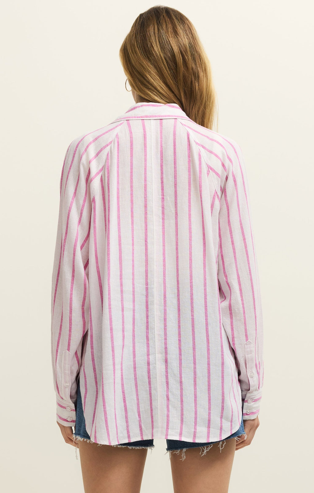 The Perfect Linen Striped Top