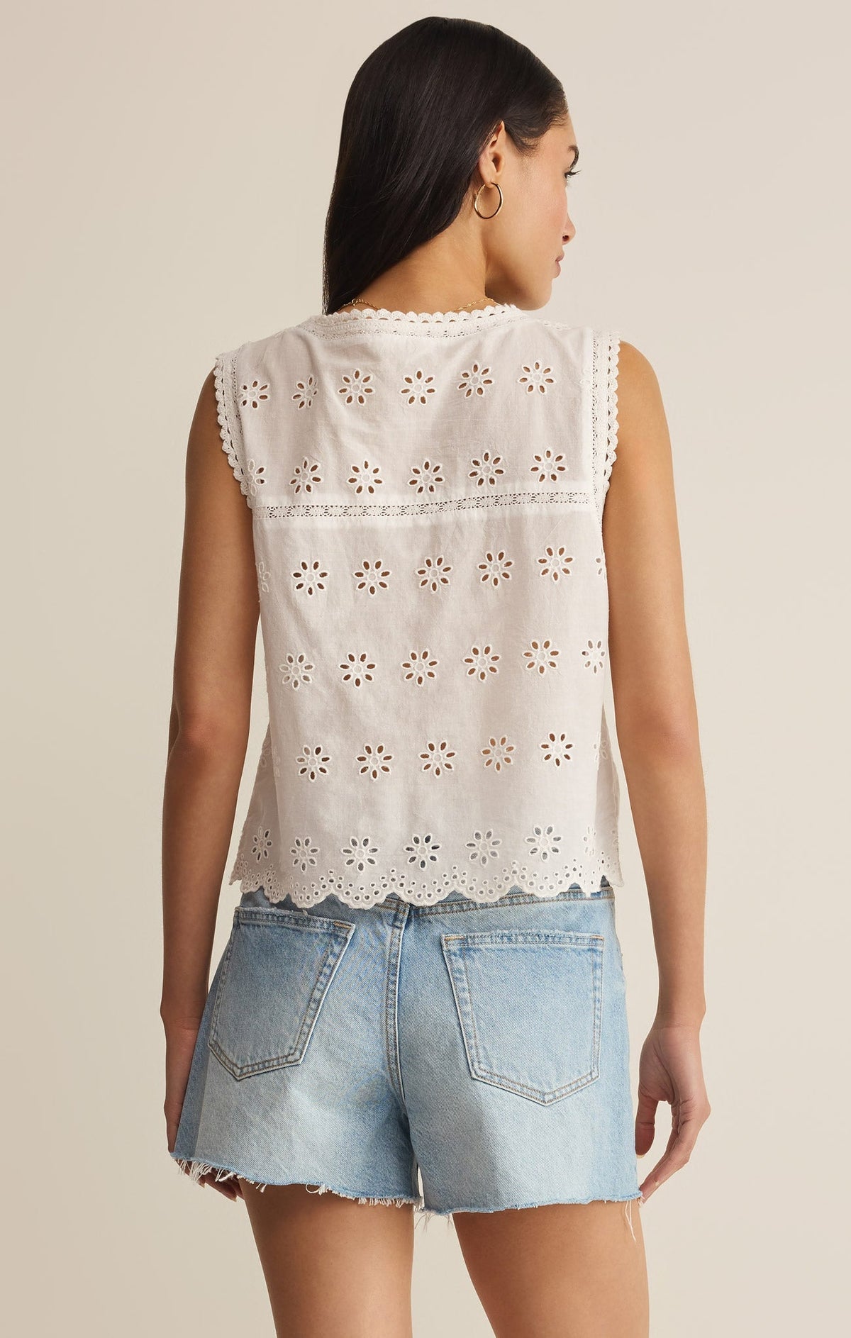 Darcy Eyelet Tank
