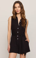 New Light Airy Gauze Romper