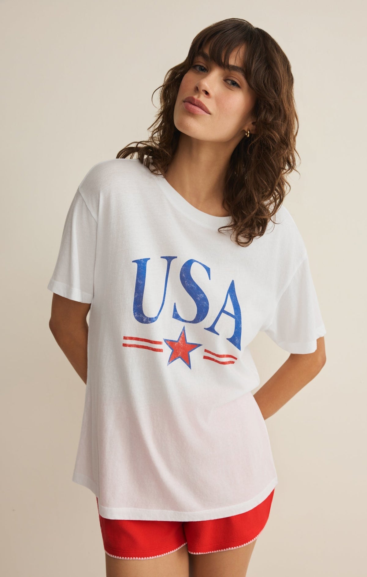 USA Star Boyfriend Tee