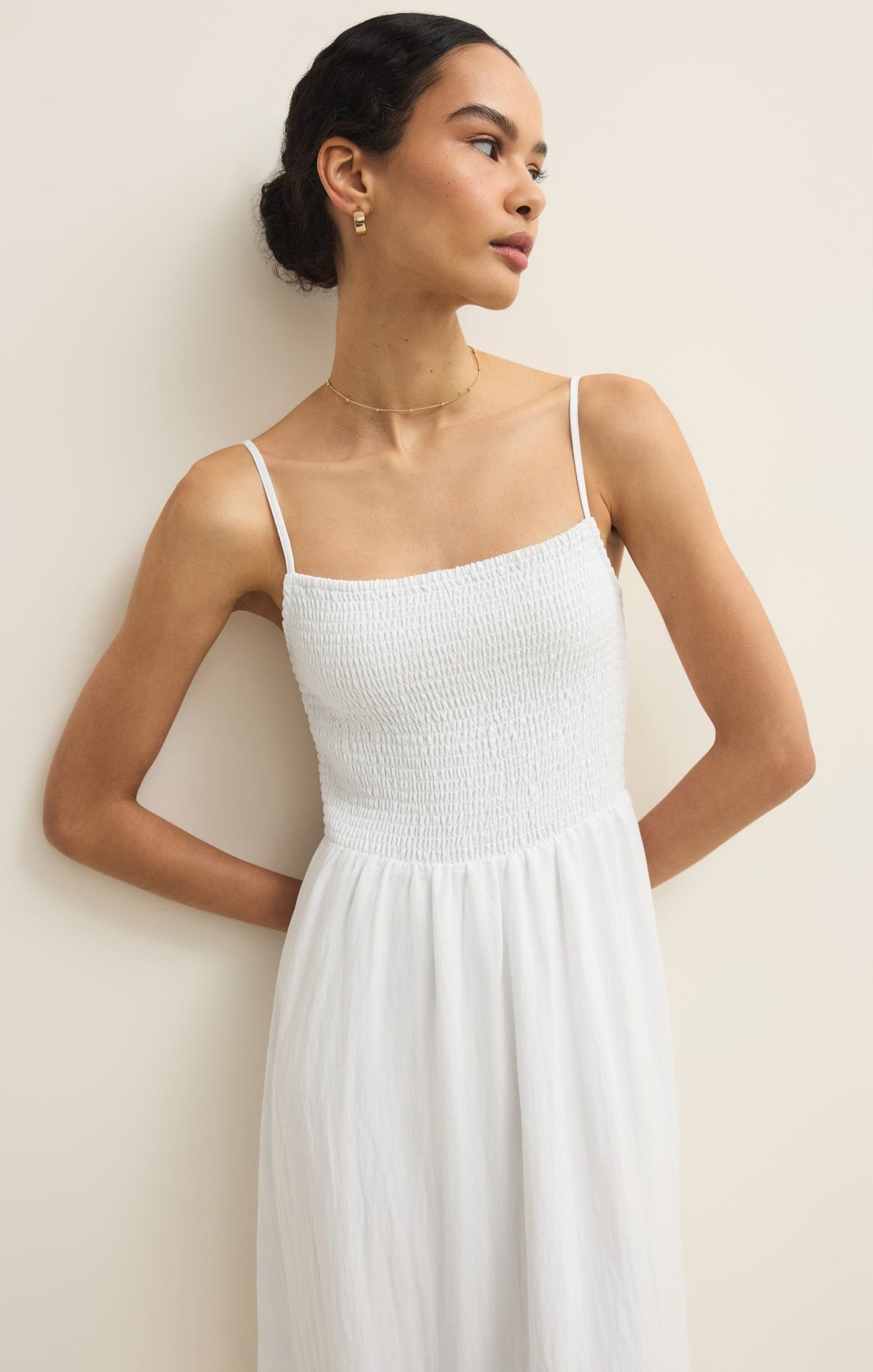 Bayside Airy Gauze Maxi Dress