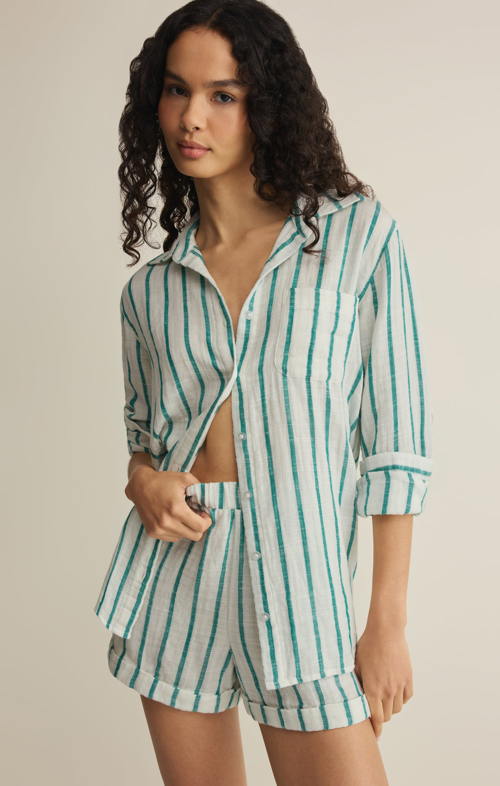 Saturdays Stripe Shirt