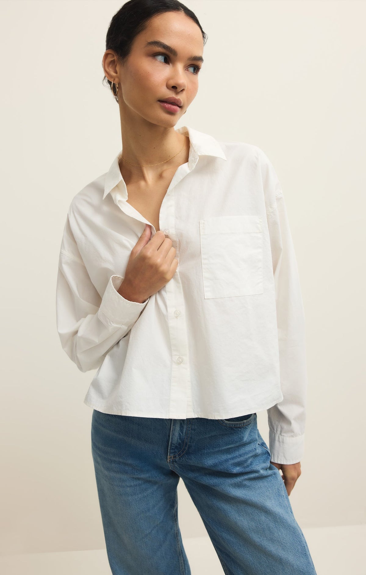 Lisette Poplin Top
