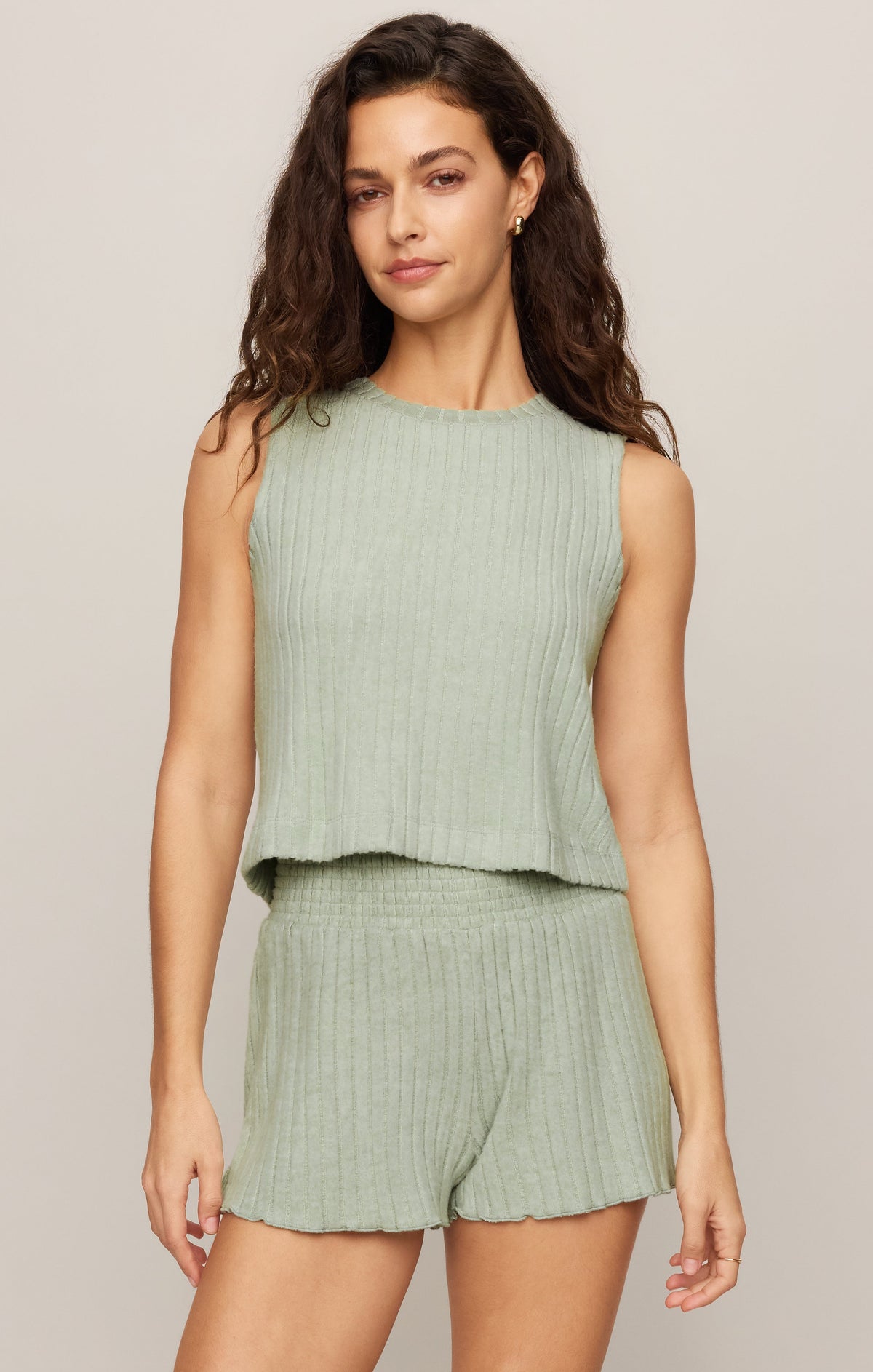 Sloane Silky Rib Tank