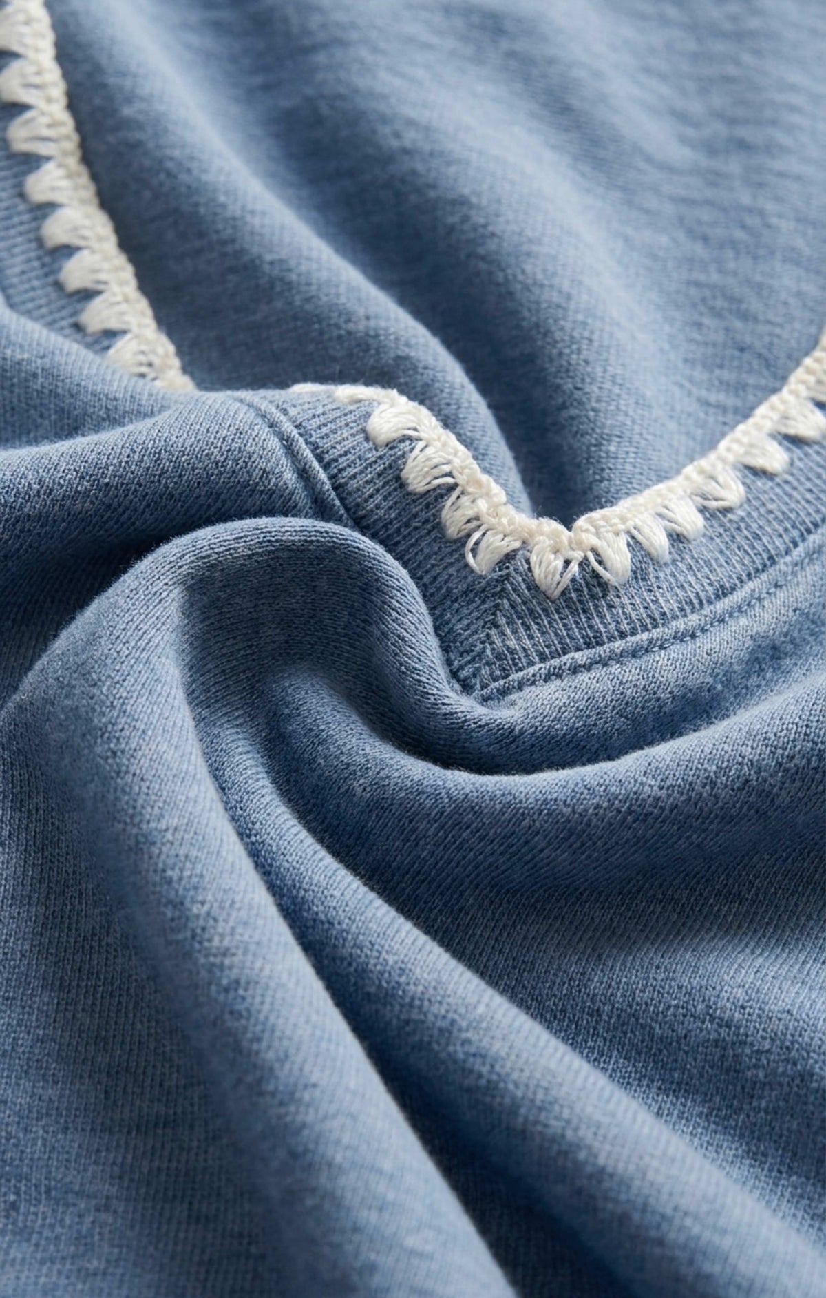 Hunter Whipstitch Knit Denim Short
