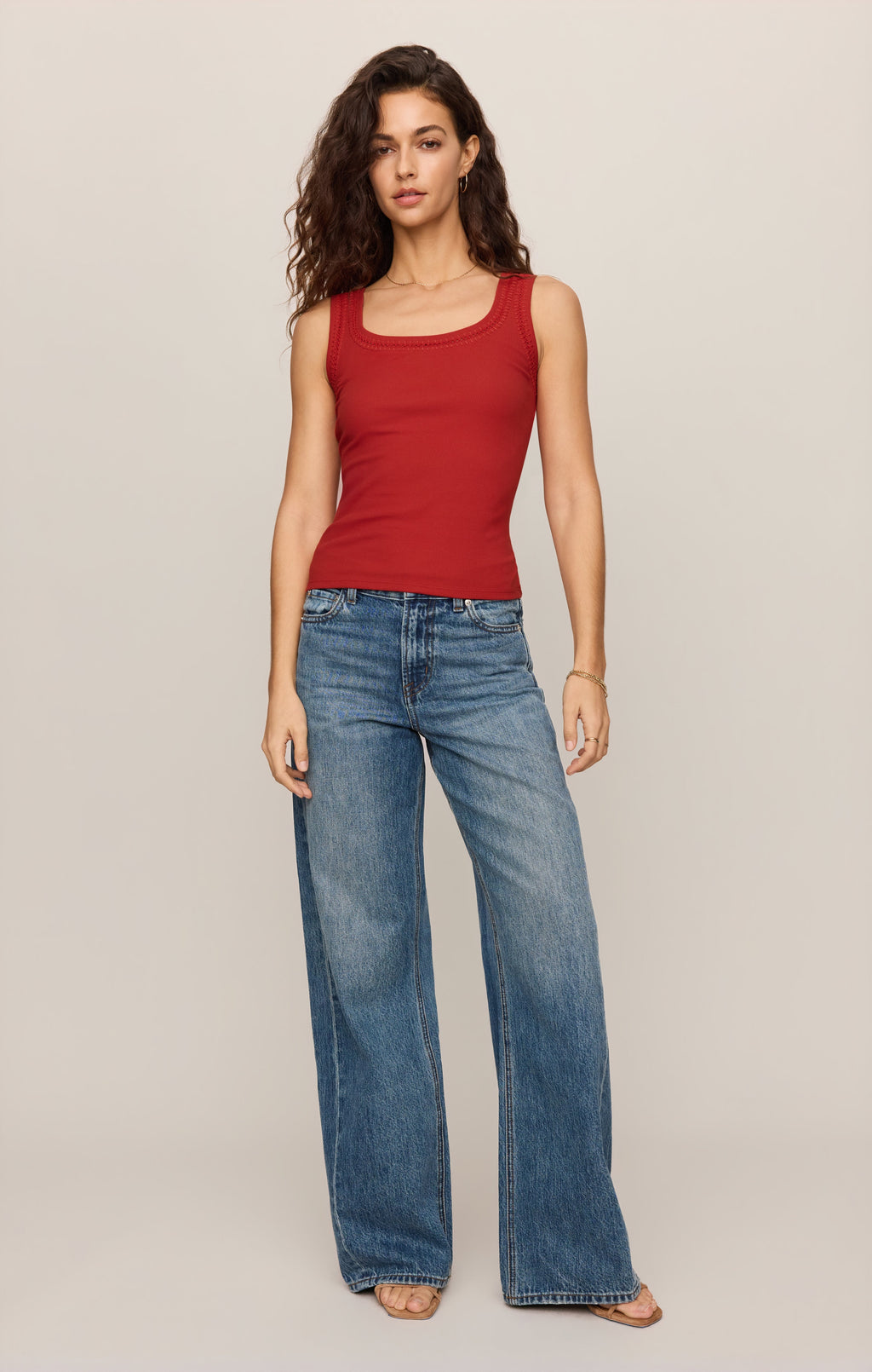 Larkin Whipstitch Tank