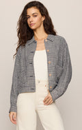 Monroe Gingham Jacket