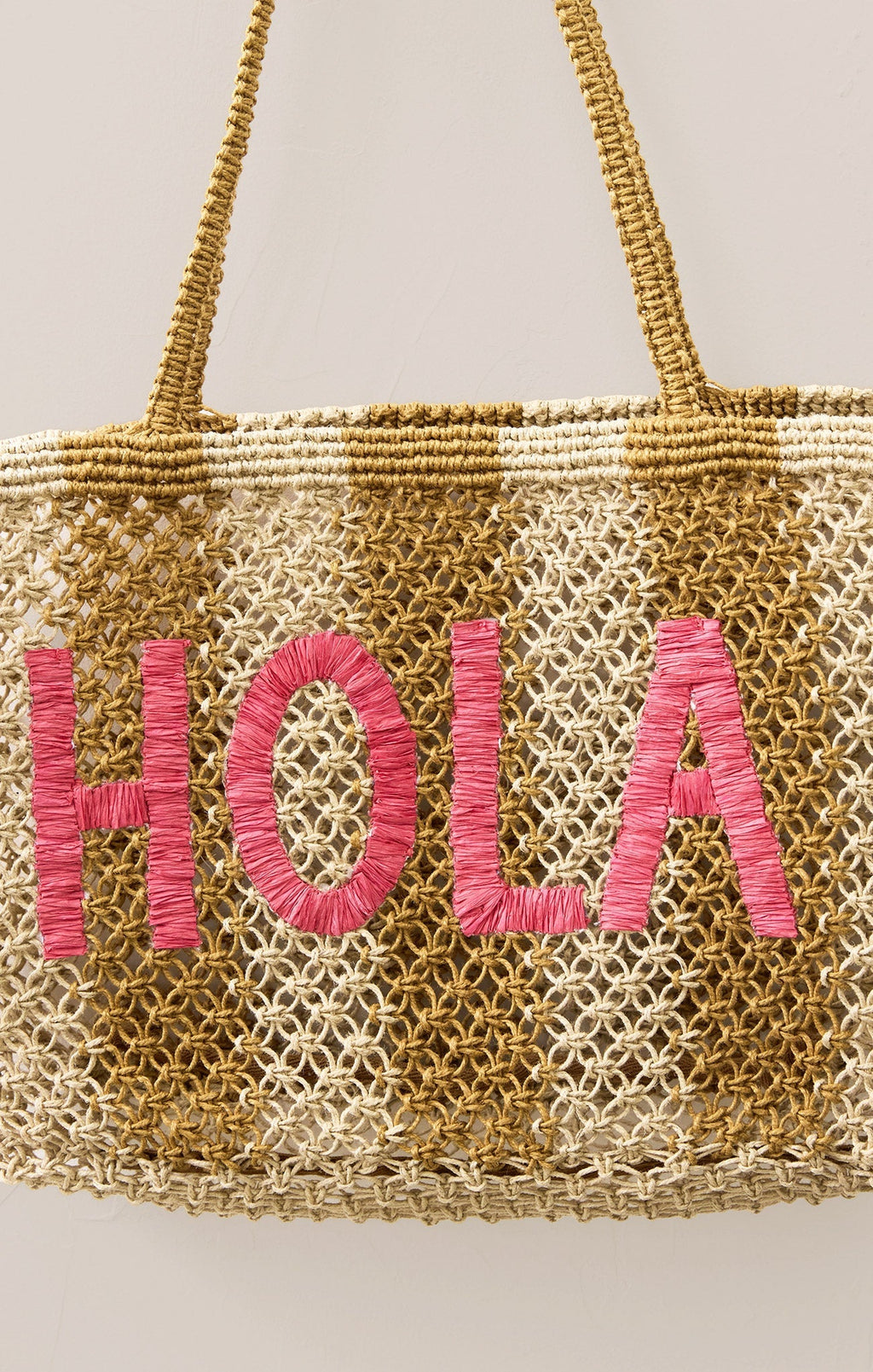 Woven Jute Tote Bag