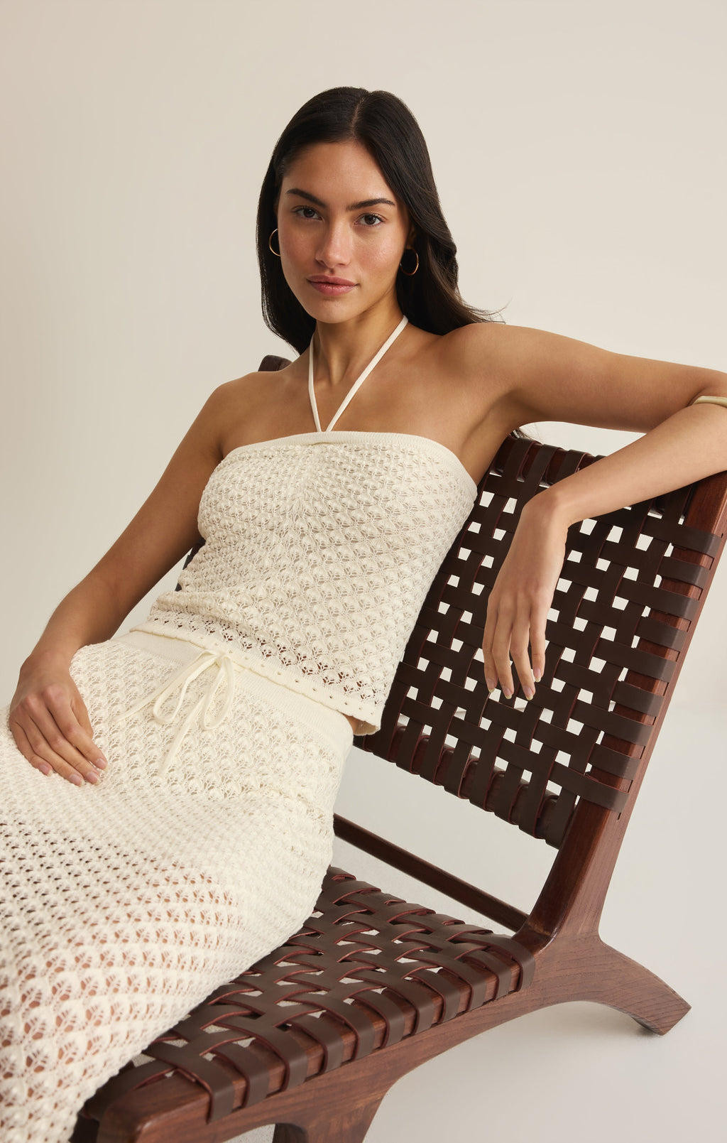 Windswept Crochet Cropped Top