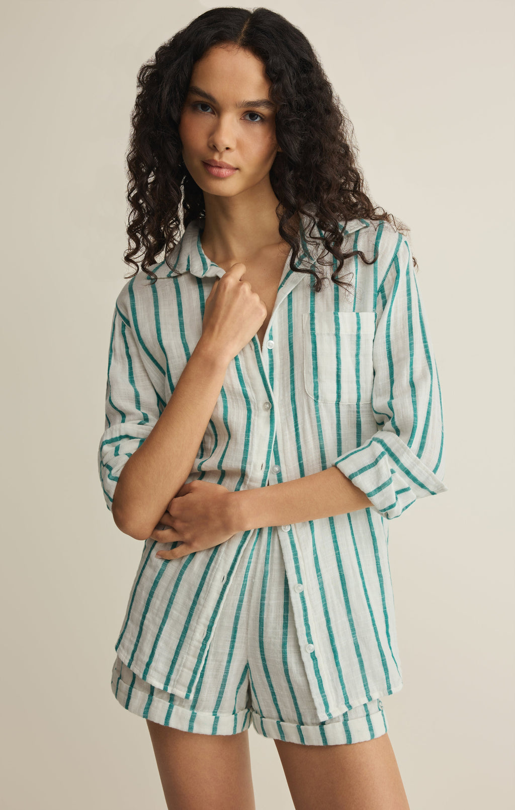 Saturdays Stripe Shirt