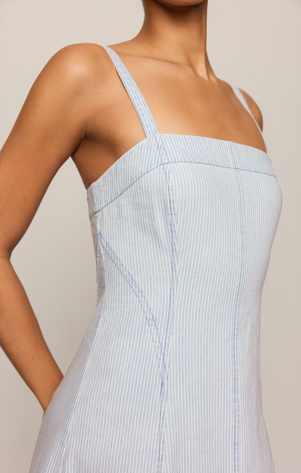 Serena Denim Mini Dress