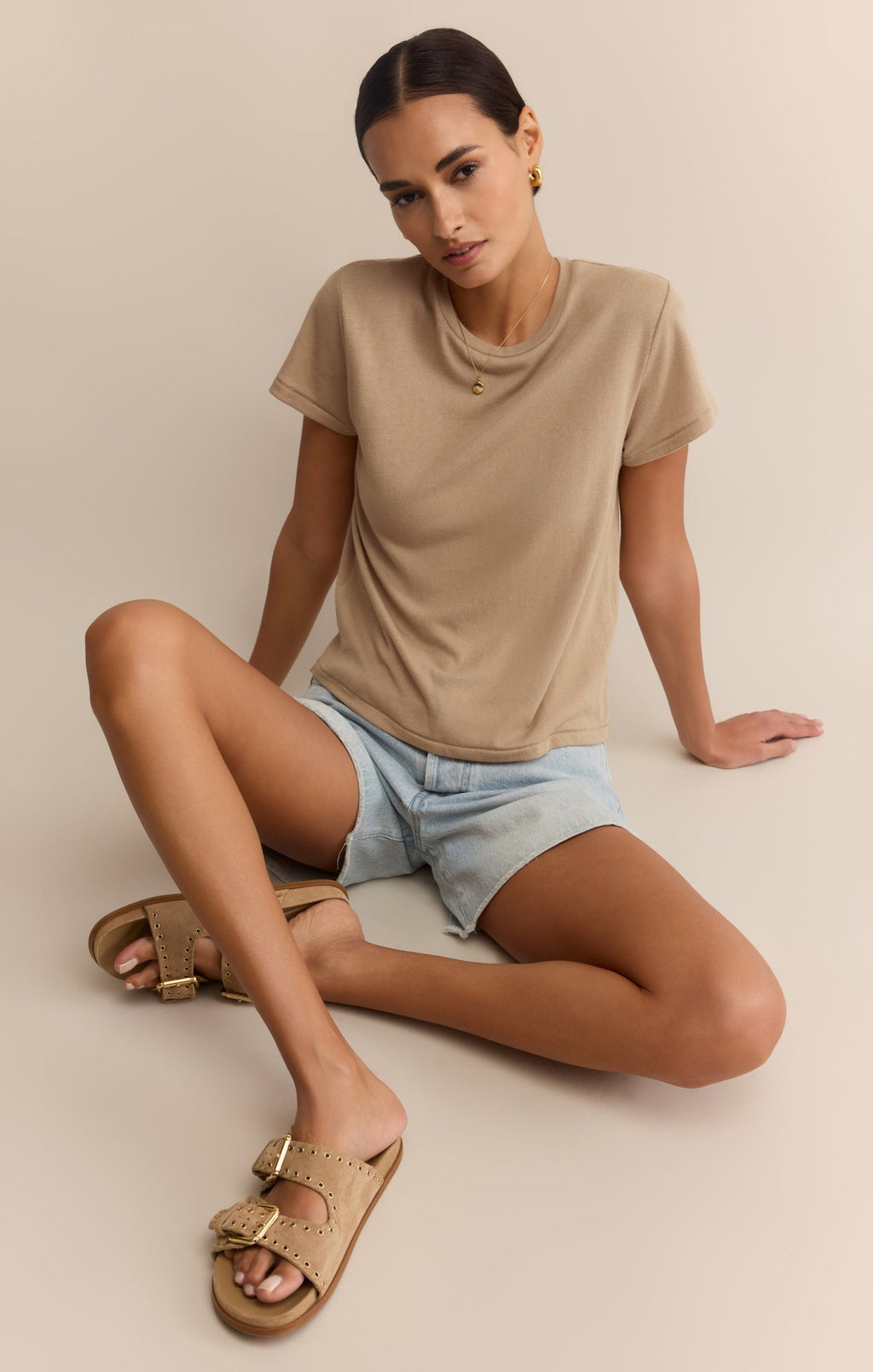 Tourist Airy Knit Jersey Tee