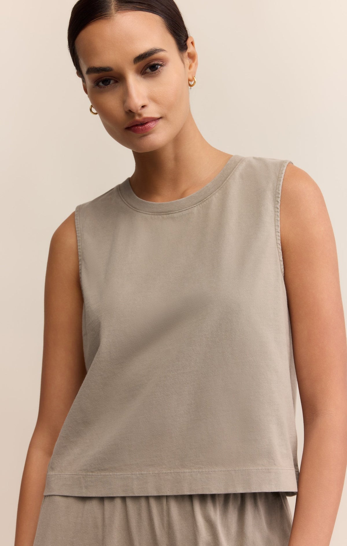 Sloane Cotton Jersey Tank