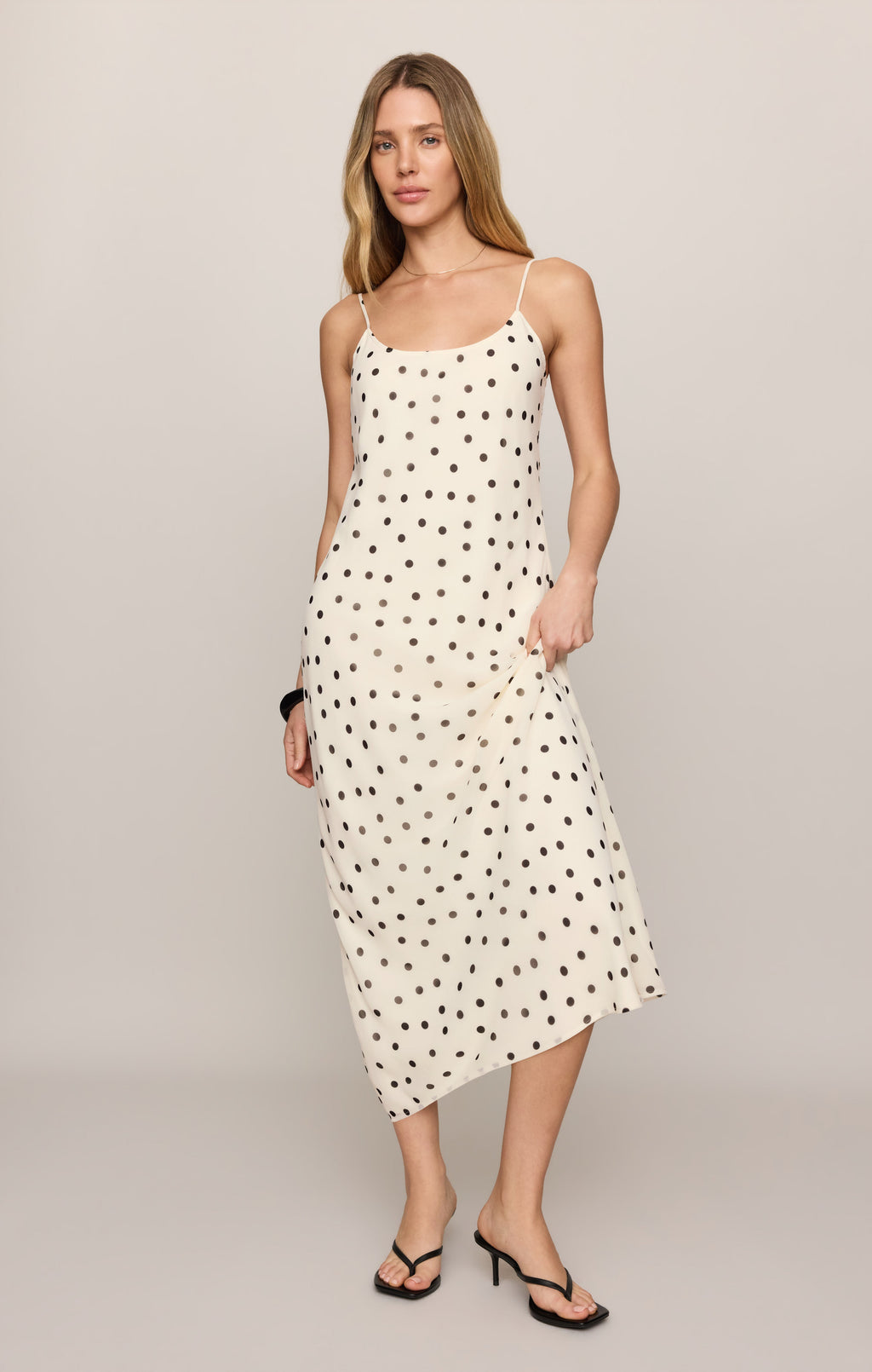 Cecily Polka Dot Slip Dress