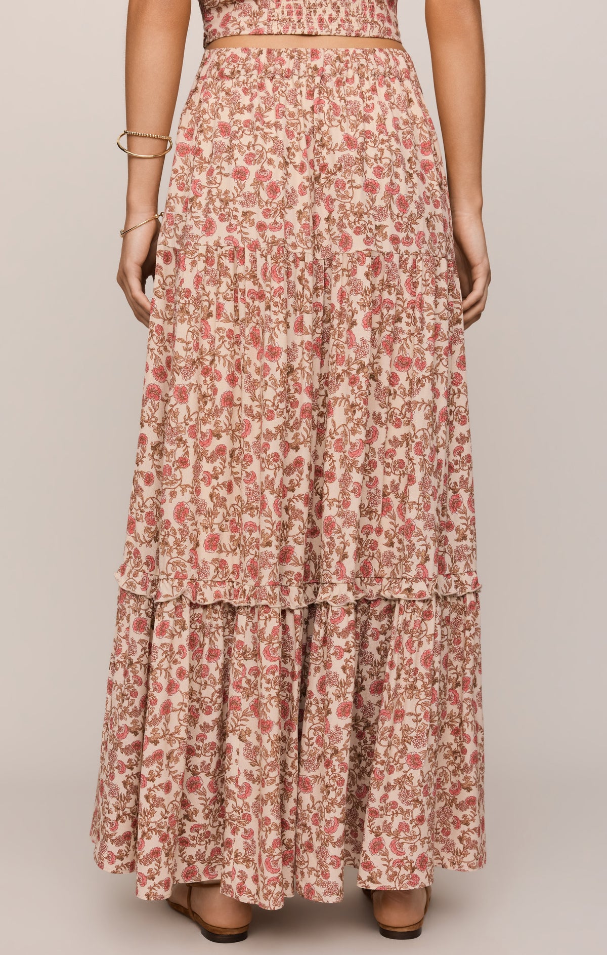 Mora Floral Maxi Skirt