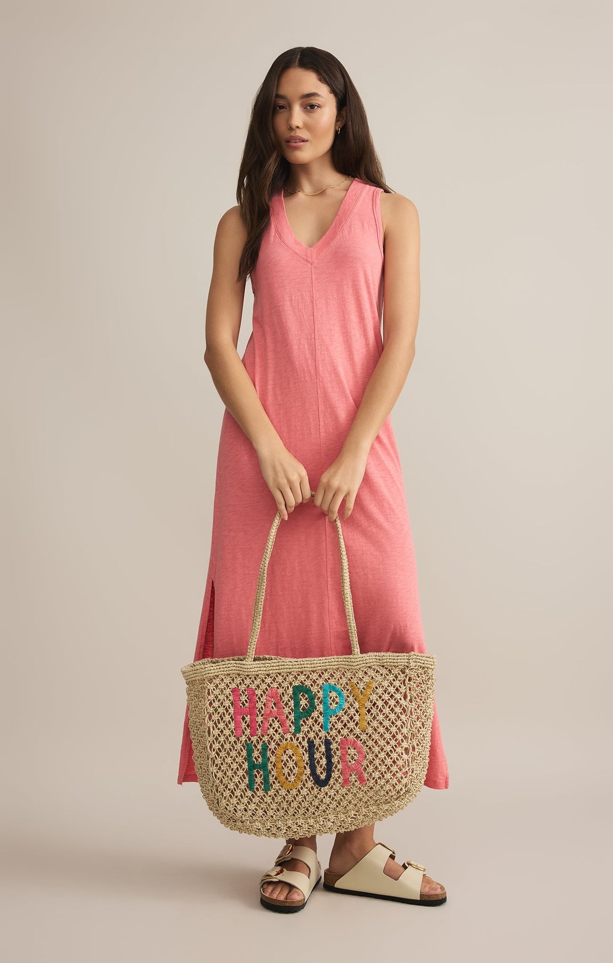 Woven Jute Tote Bag