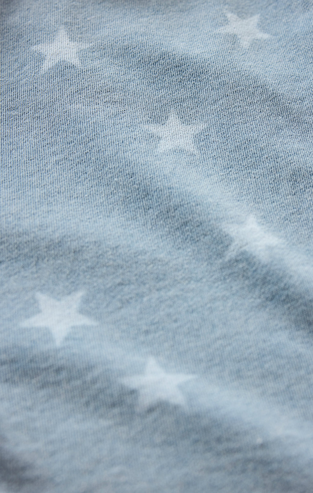 Written Stars Denim Sweatshirt